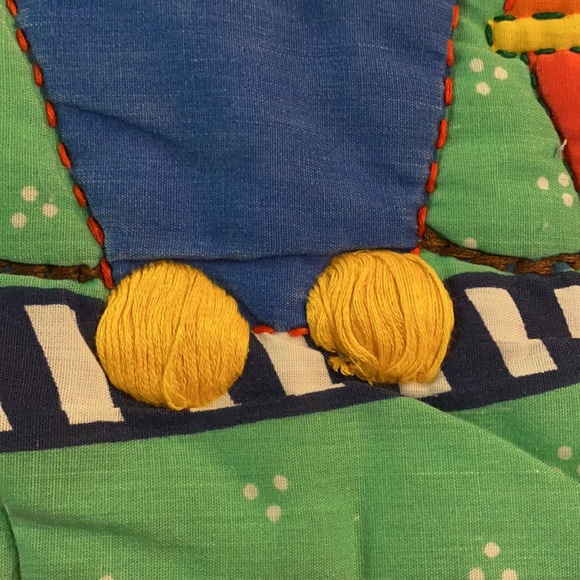 Vtg Baby Blanket Circa 1979 “Rainbow” - Picture 7 of 8